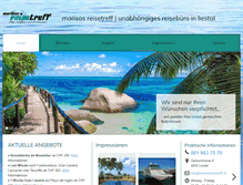 Tablet Screenshot of marisasreisetreff.ch